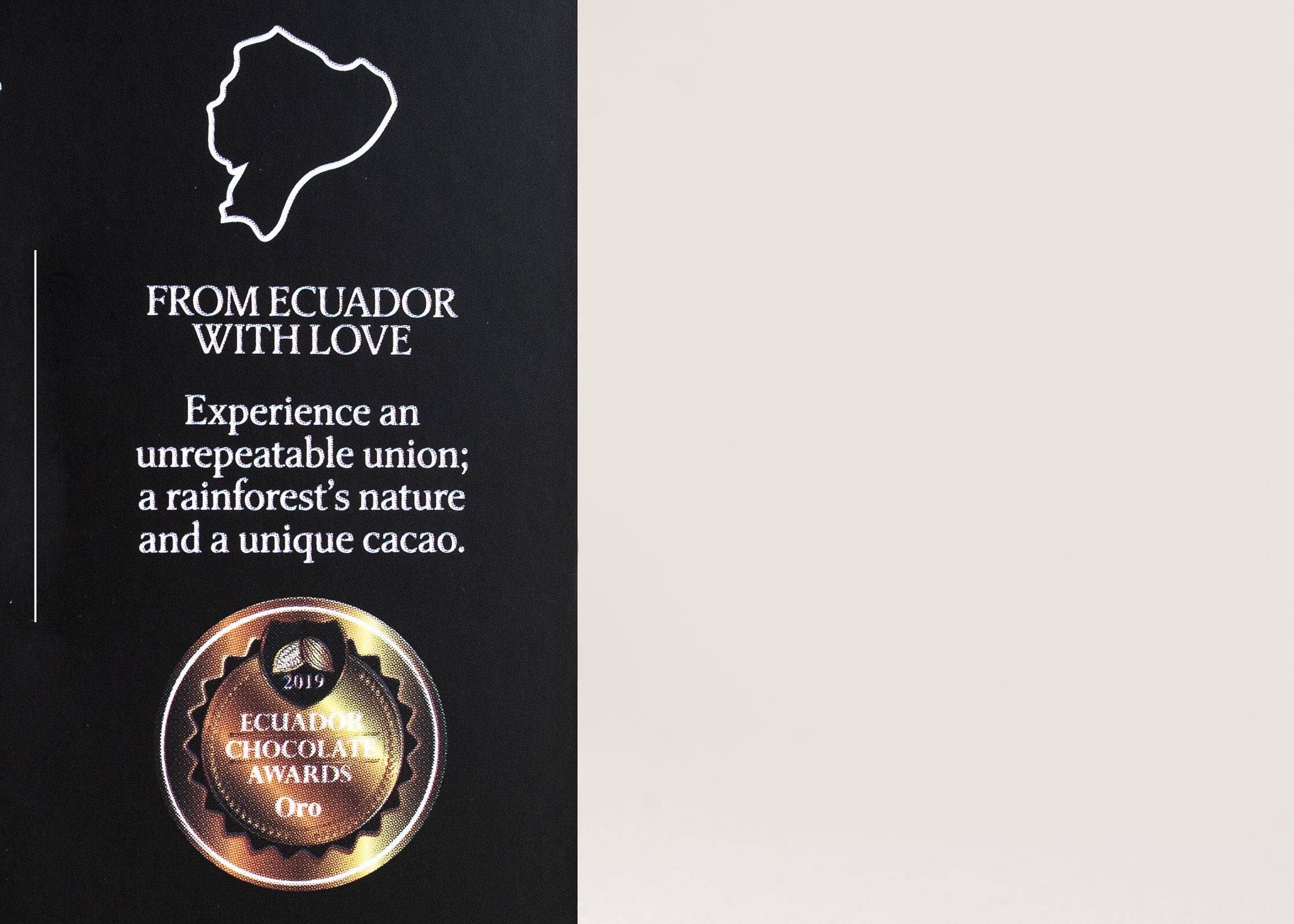 Durca Chocolate, from Ecuador with love.